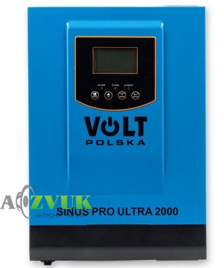 Преобразователь Volt Polska SINUS PRO ULTRA 2000 12/230V (1000/2000W) + 60A