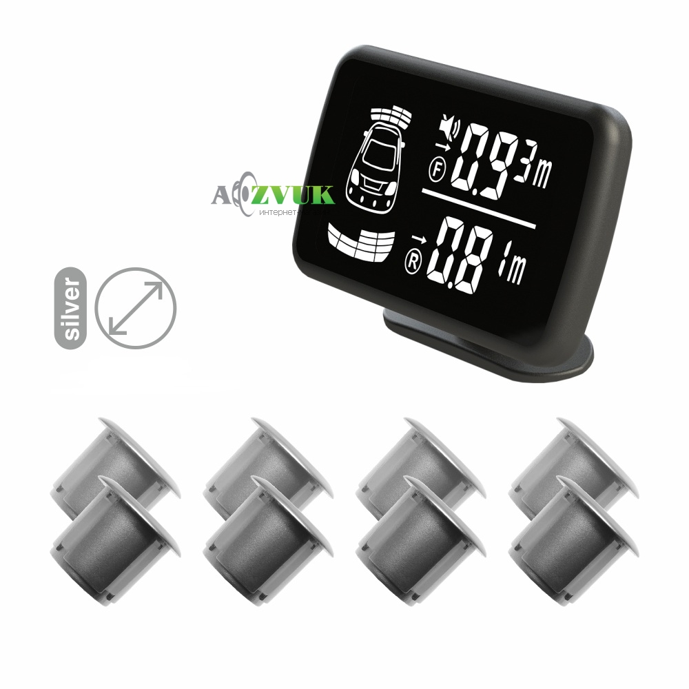 Парктроник AMS A8222 Silver