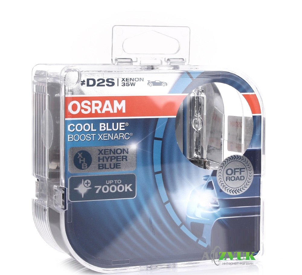 Лампы Osram Xenarc Cool Blue Boost D2S 66240CBB-HCB-DUOBOX (2 шт.)