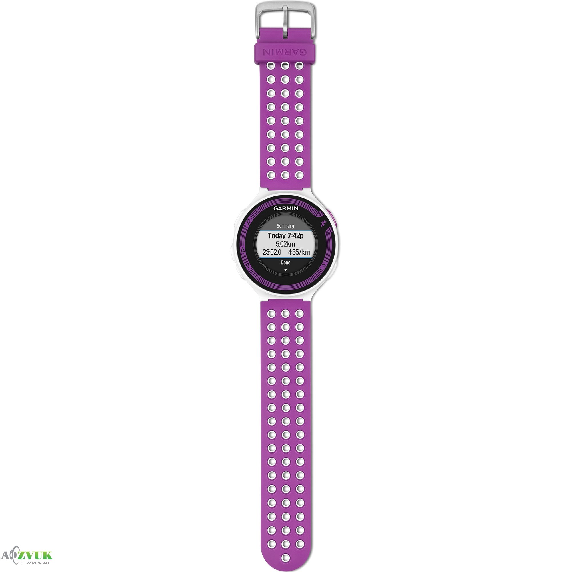 Спортивный GPS навигатор Garmin Forerunner 220 White/Violet