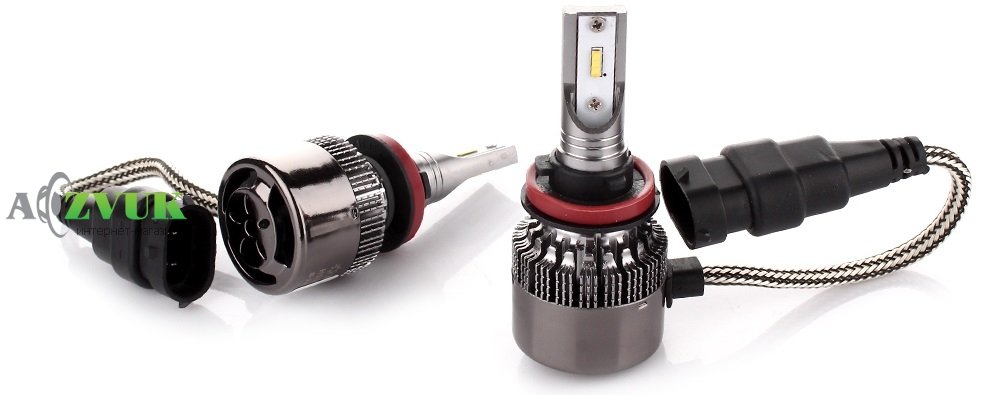 Светодиодные лампы (led) Bluestar H11 5500K 12-24V