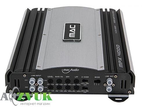 Автомобильный усилитель звука Mac Audio MPX-4000