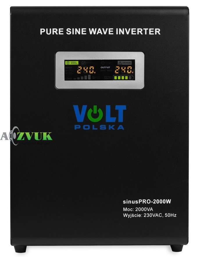 Преобразователь Volt Polska SINUS PRO 2000 W 24/230 V (1400/2000 W)