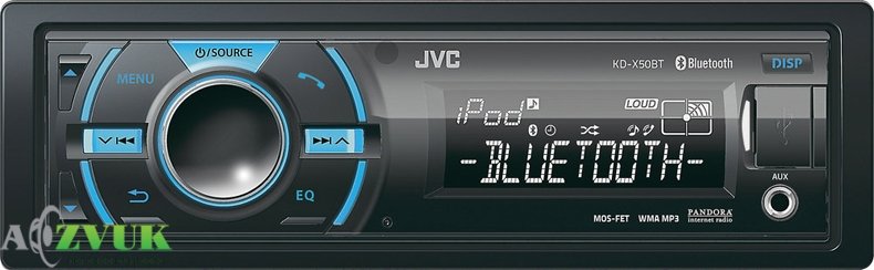 Автомагнитола JVC KD-X50BTEY