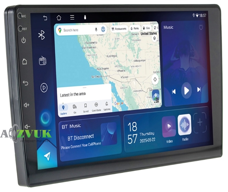 Мультимедиа ресивер CYCLON Decker D9-007 (4x64 DSP 360 4G)