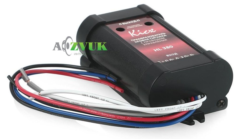  Преобразователь аудиосигнала Kicx HL-380