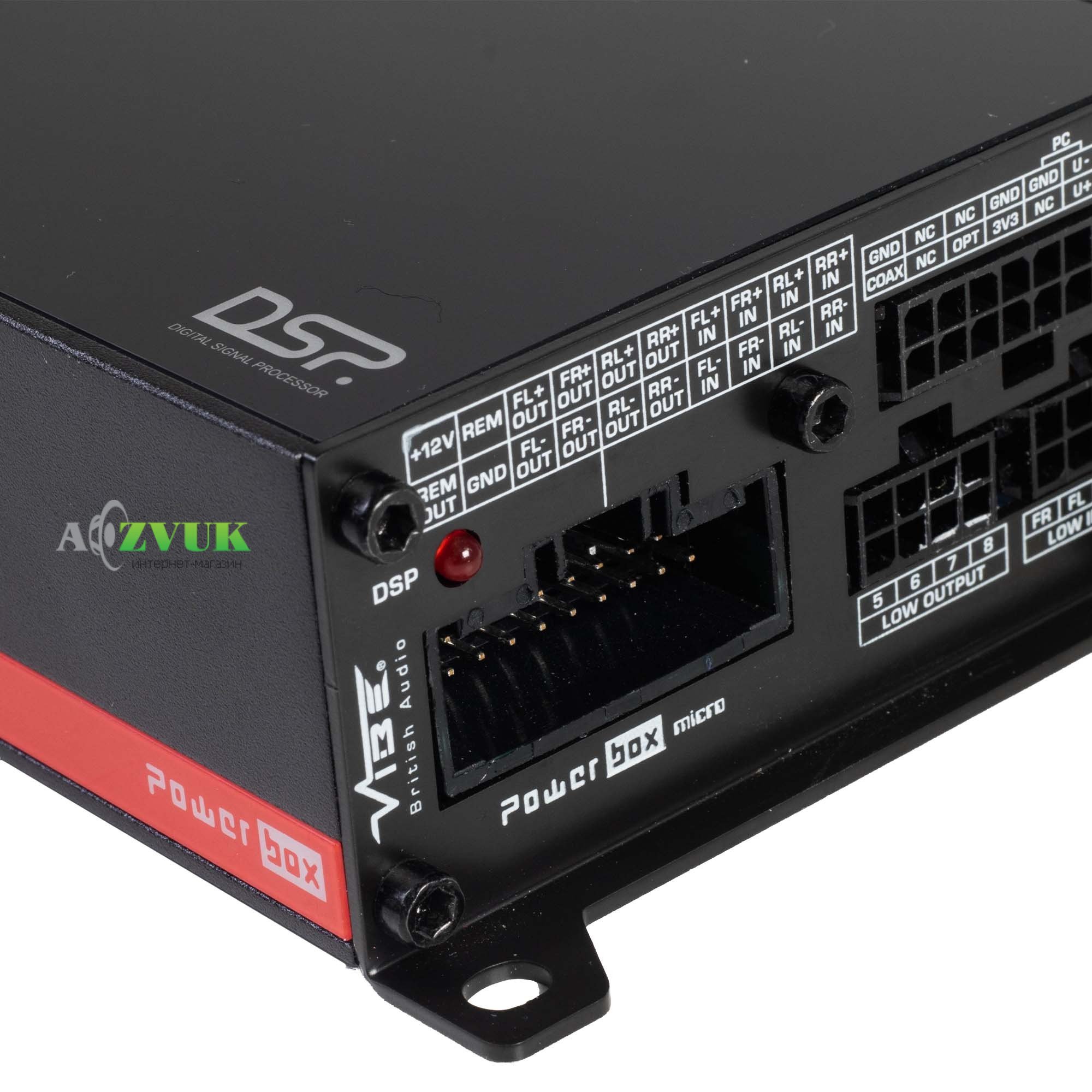 Автомобильный усилитель звука Vibe POWERBOX65.4-8MDSP-V3