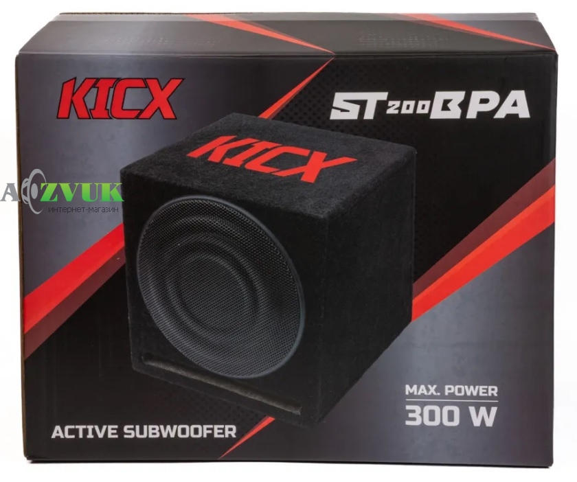 Автосабвуфер Kicx ST 200BPA