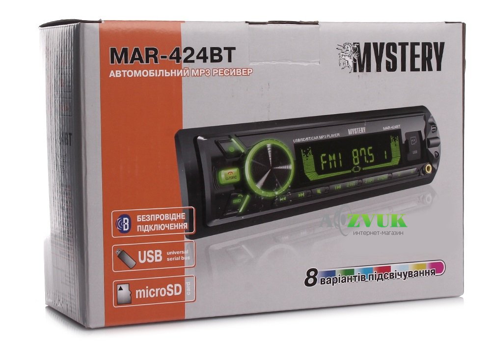 Автомагнитола Mystery MAR-424BT