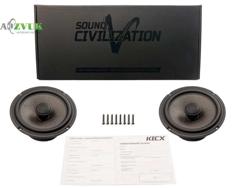 Автоакустика Kicx Sound Civilization MS 622