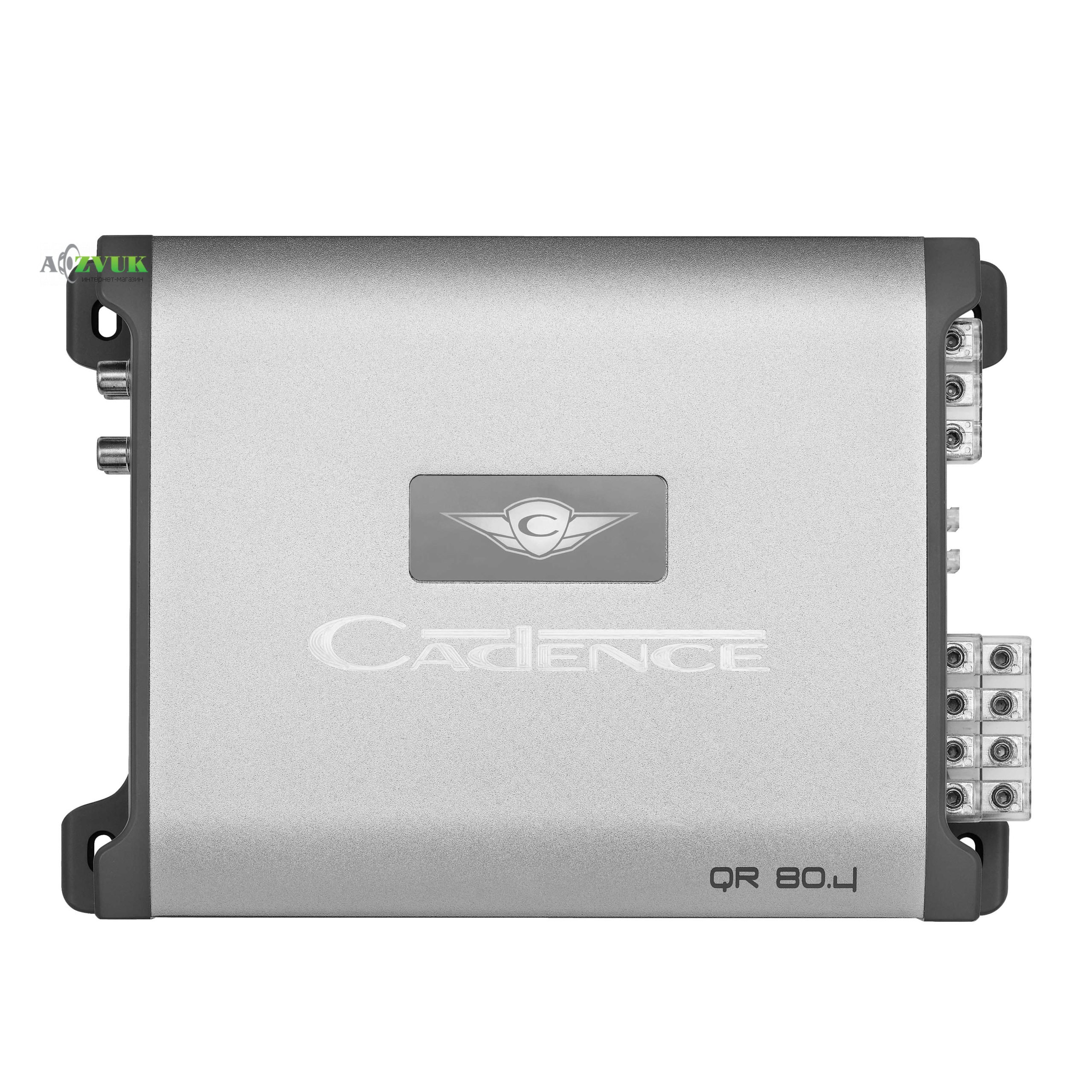 Автомобільний підсилювач звуку Cadence QR 80.4