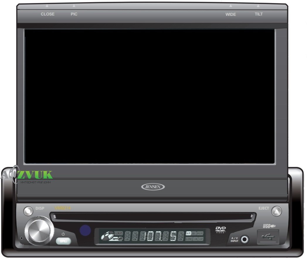 Мультимедиа ресивер Jensen VM-9214R