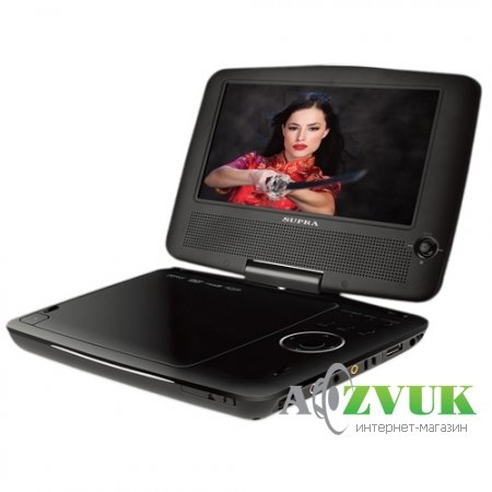 Портативный DVD плеер Supra SDTV-922UT Черный