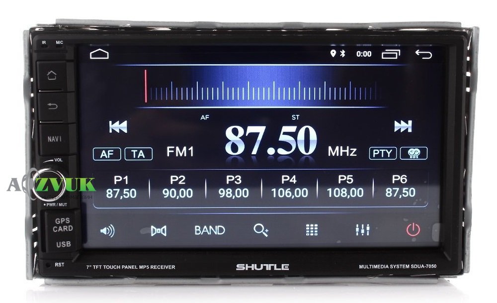 Мультимедиа ресивер Shuttle SDUA-7050 Black/Multicolor