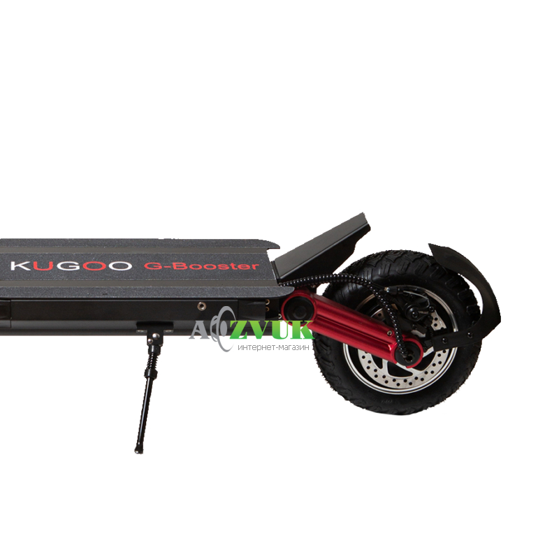  Электросамокат KUGOO G-BOOSTER (2*1200 Вт; 23 А/ч; 48 В), Черный