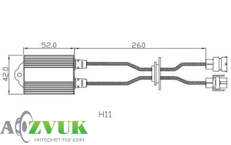 Модуль обхода Обманки Prime-X CD H8/H9/H11/H16 цифровые (2 шт.)
