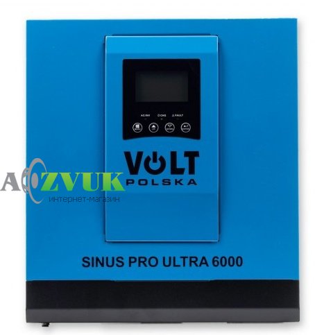Преобразователь Volt Polska SINUS PRO ULTRA 6000 24/230V (3000/6000W) + 60A MPPT (145V)