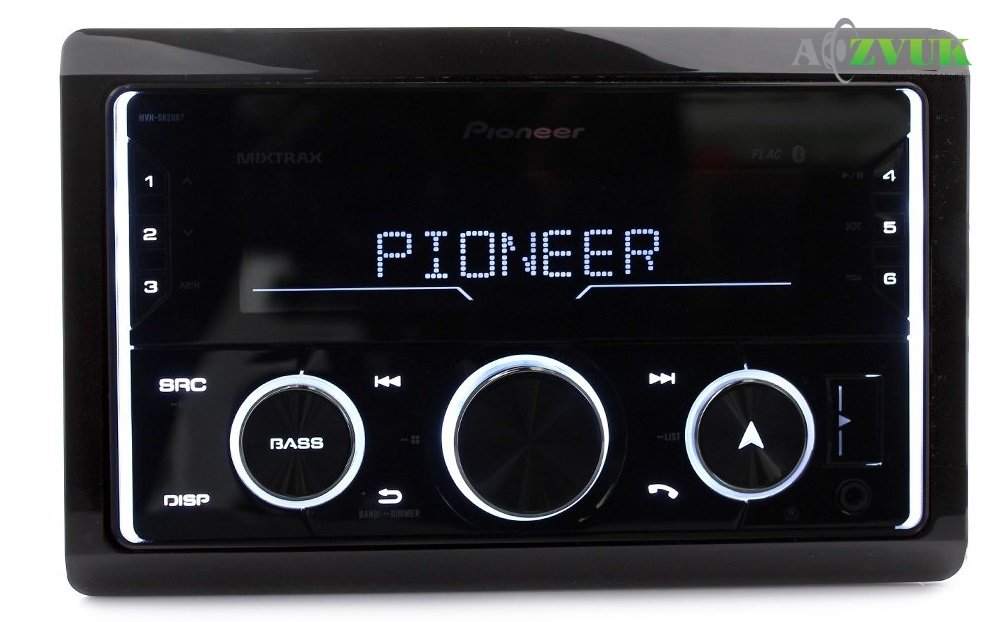 Автомагнитола 2-DIN Pioneer MVH-S620BT