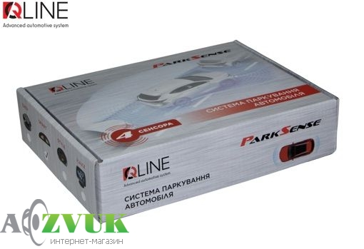 Парктроник Qline ParkSense Easy 4 белый