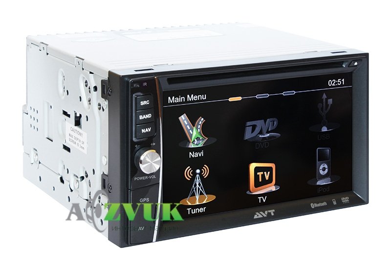 Мультимедіа ресивер Road Rover Universal AVT DAV-6309 (платформа Clarion NX501)