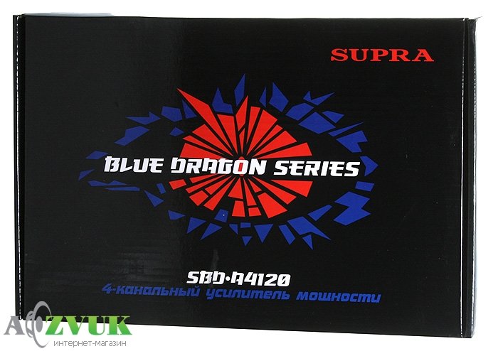 Автомобильный усилитель звука Supra SBD-A4120