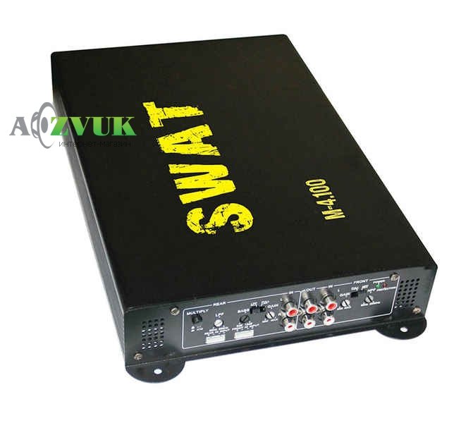 Автомобильный усилитель звука SWAT M-4.100