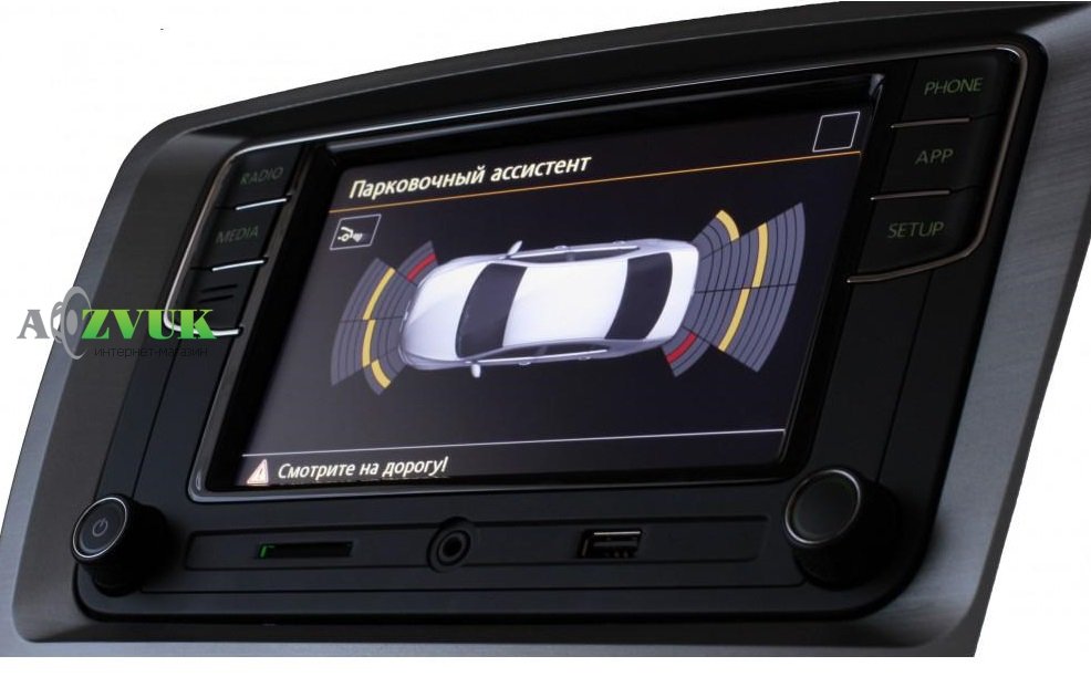 Парктроник Valeo PQ 8D Black