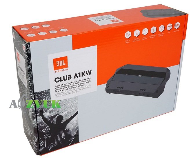 Автомобильный усилитель звука JBL Club A1KW