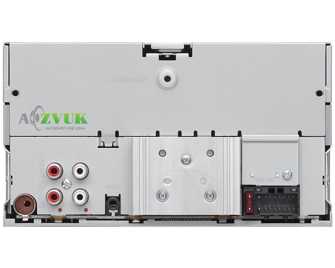Автомагнитола 2-DIN JVC KW-X830BT