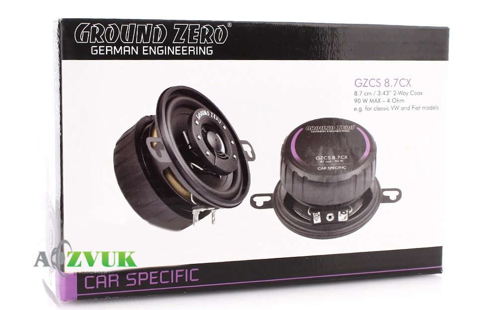 Автоакустика Ground Zero GZCS 8.7CX