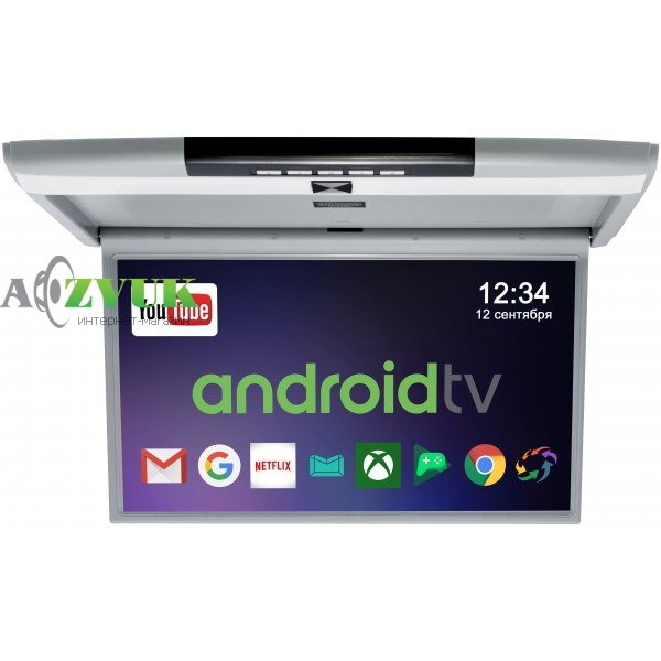 Потолочный монитор Clayton SL-1788 GR Android (Серый)