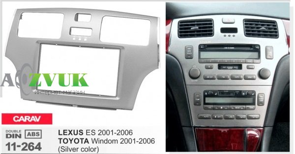 Рамка переходная Carav 11-264 Lexus ES
