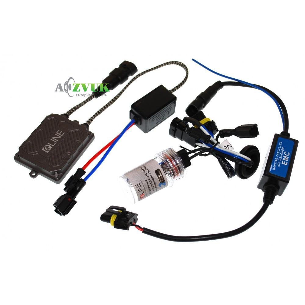 Комплект ксенона QLine Max Light H3 4300К
