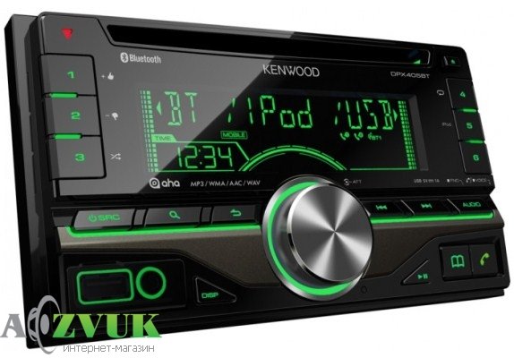 Автомагнитола 2-DIN Kenwood DРX-405BT