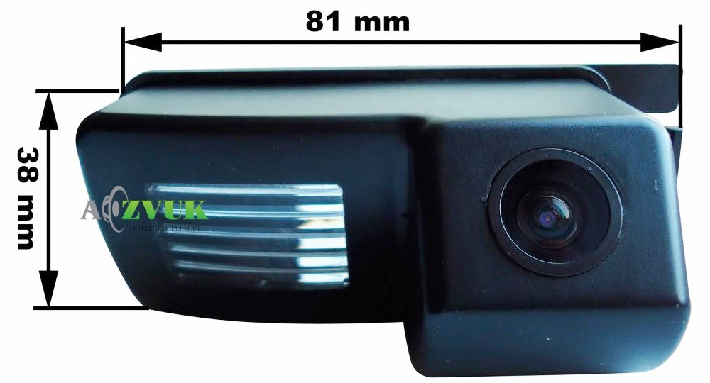 Штатная камера Prime-X CA-9547 Nissan Patrol Y61 (1997-2010), Tiida 5D
