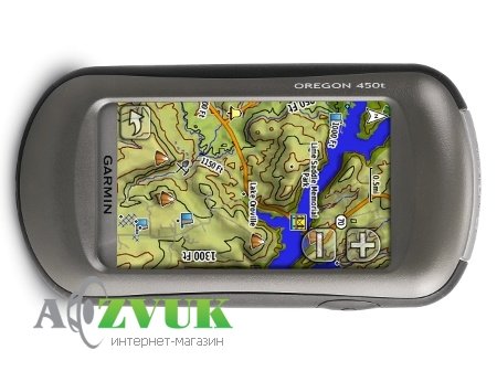 Портативный GPS навигатор Garmin Oregon 450T