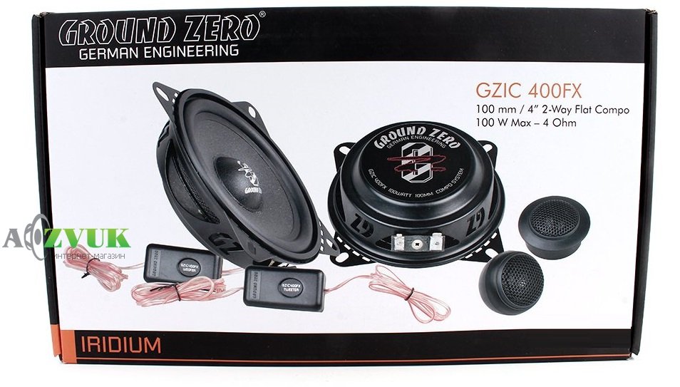 Автоакустика Ground Zero GZIC 400FX
