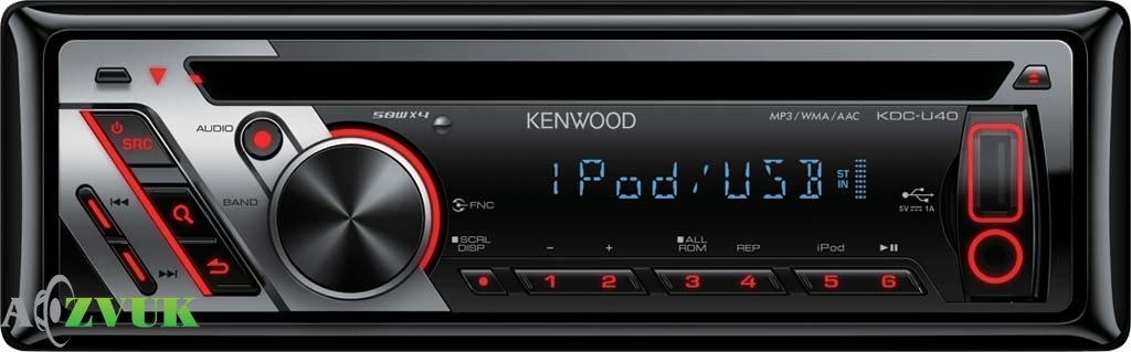 Автомагнитола Kenwood KDC U40R