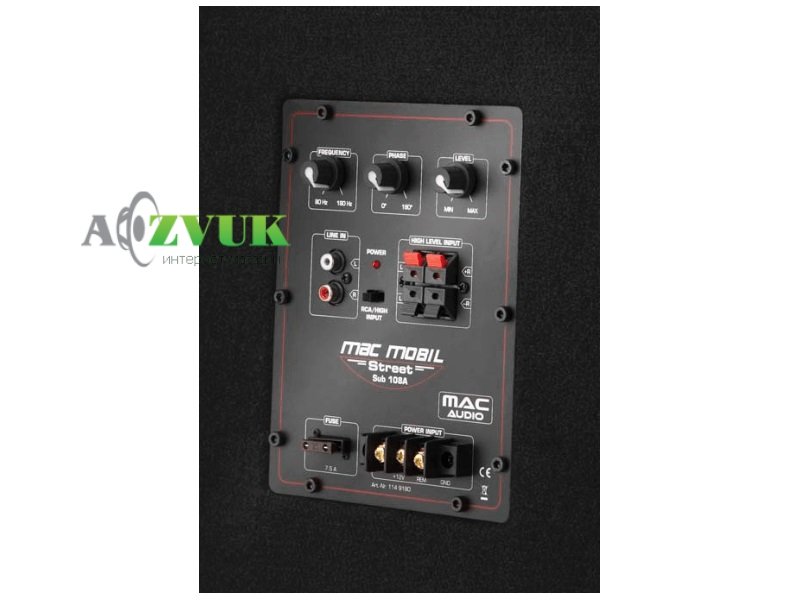 Автосабвуфер Mac Audio Street Sub 108A