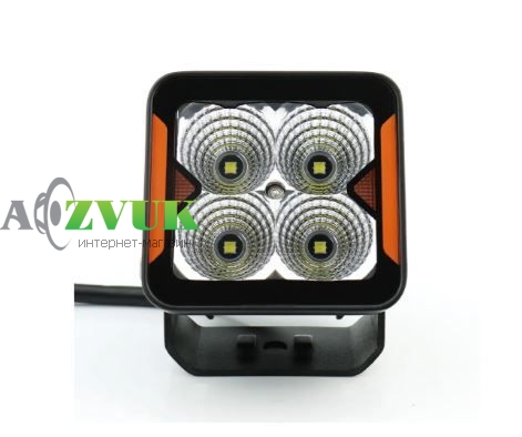 Фары дневного света StarLight SL-W0120F квадратная, ближний рассеянный свет WHITE+DRL 20W 2400Lm 5700K