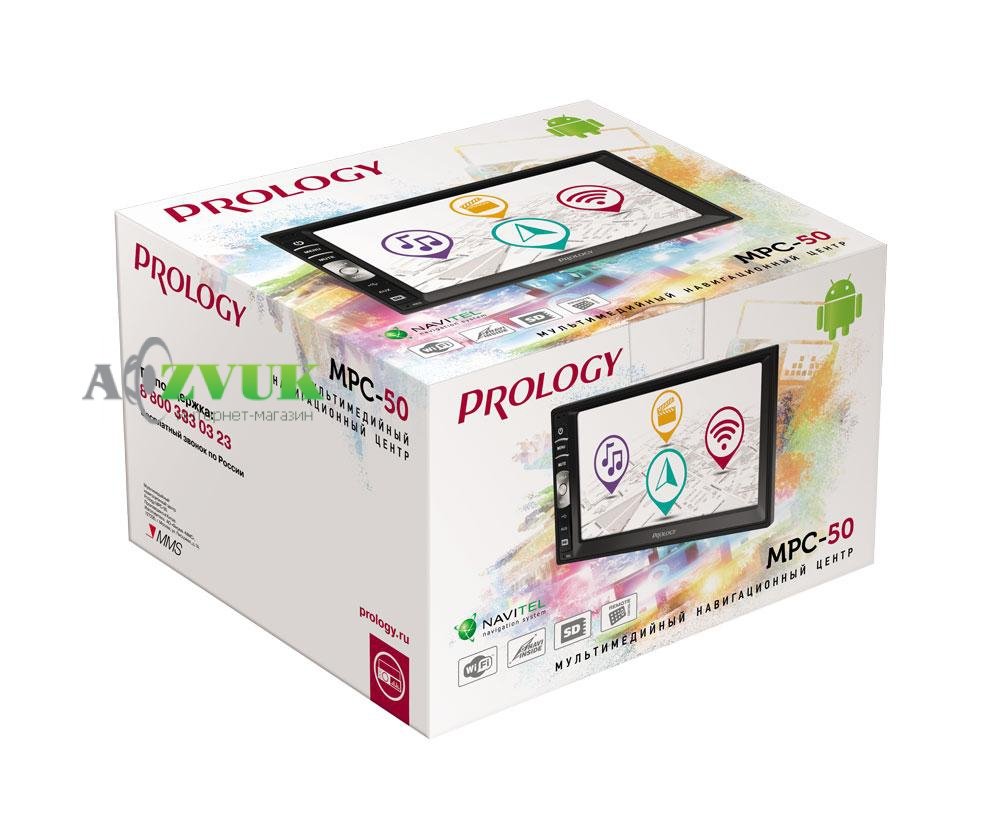 Мультимедиа ресивер Prology MPC-50 (Навител)