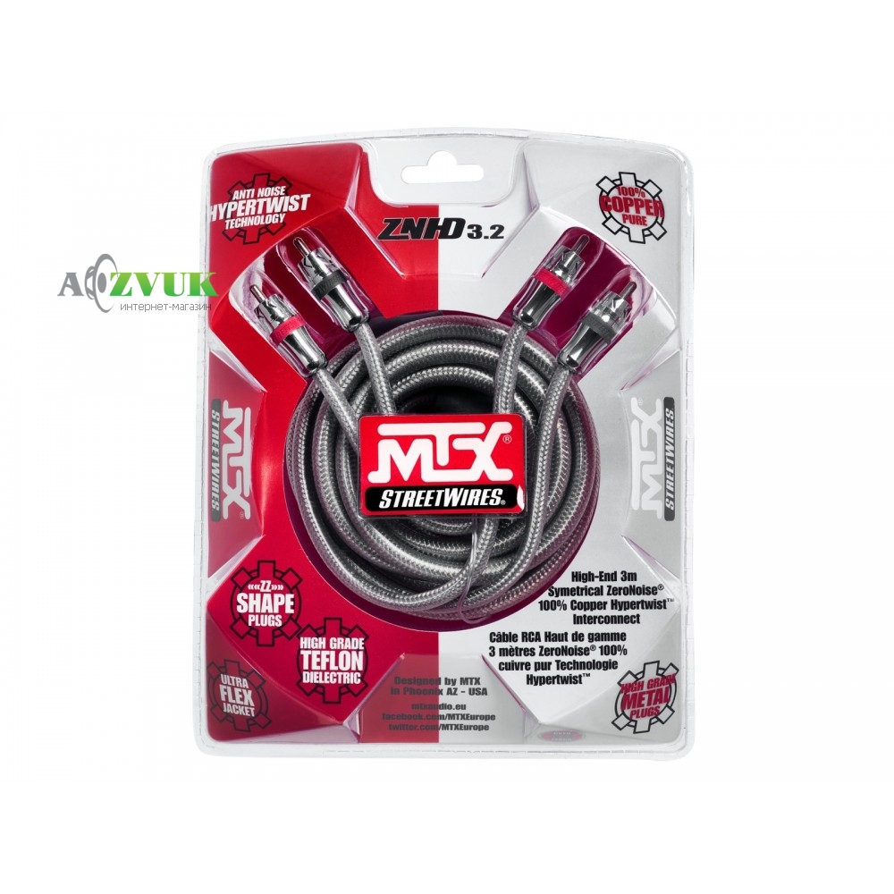 Межблочный кабель MTX StreetWires ZNHD3.2