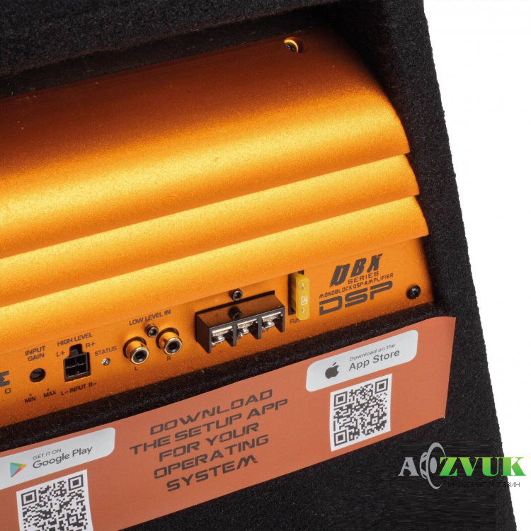 Автосабвуфер EDGE EDBX10ADSP-E3
