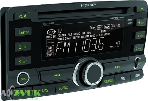Автомагнитола 2-DIN Prology CMD-250UR