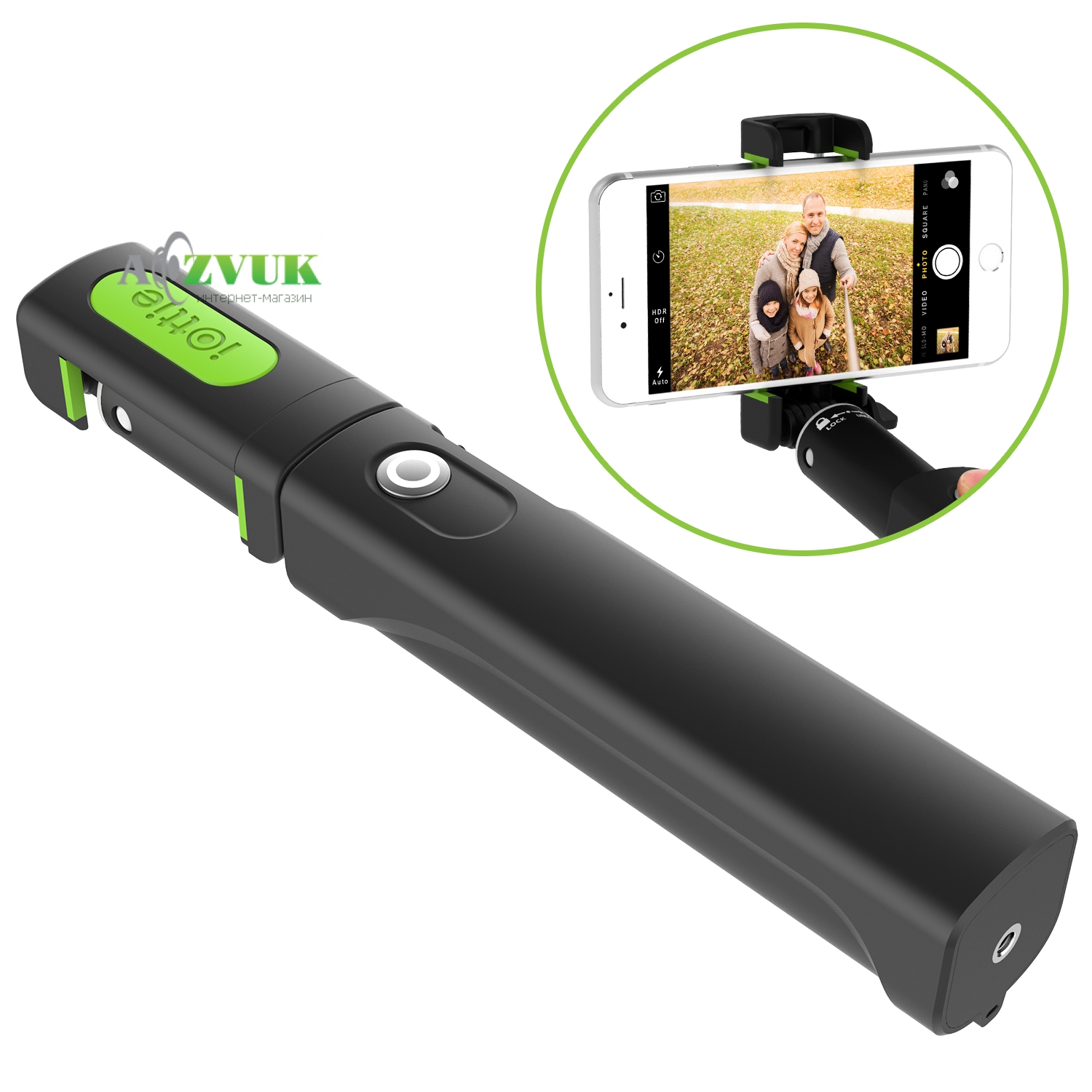  Монопод для селфи iOttie HLMPIO110BK MiGo Selfie Stick Black