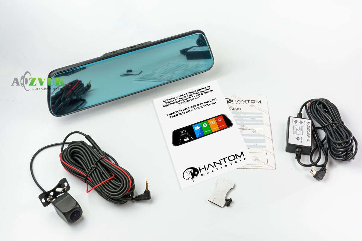 Видеорегистратор Phantom RMS-960 DVR Full HD-13 Nissan, Renault, Mercedes