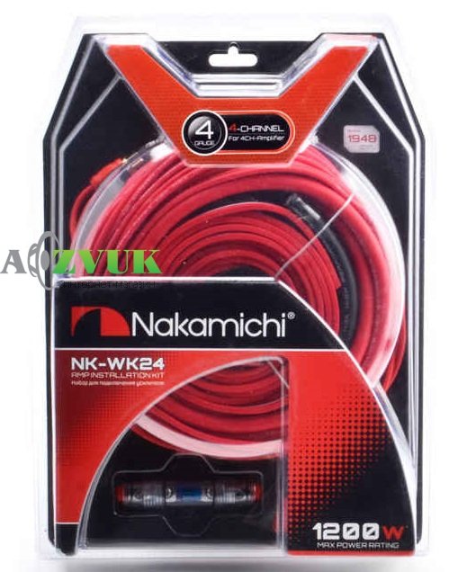  Набор для подключения усилителя Nakamichi NK-WK24