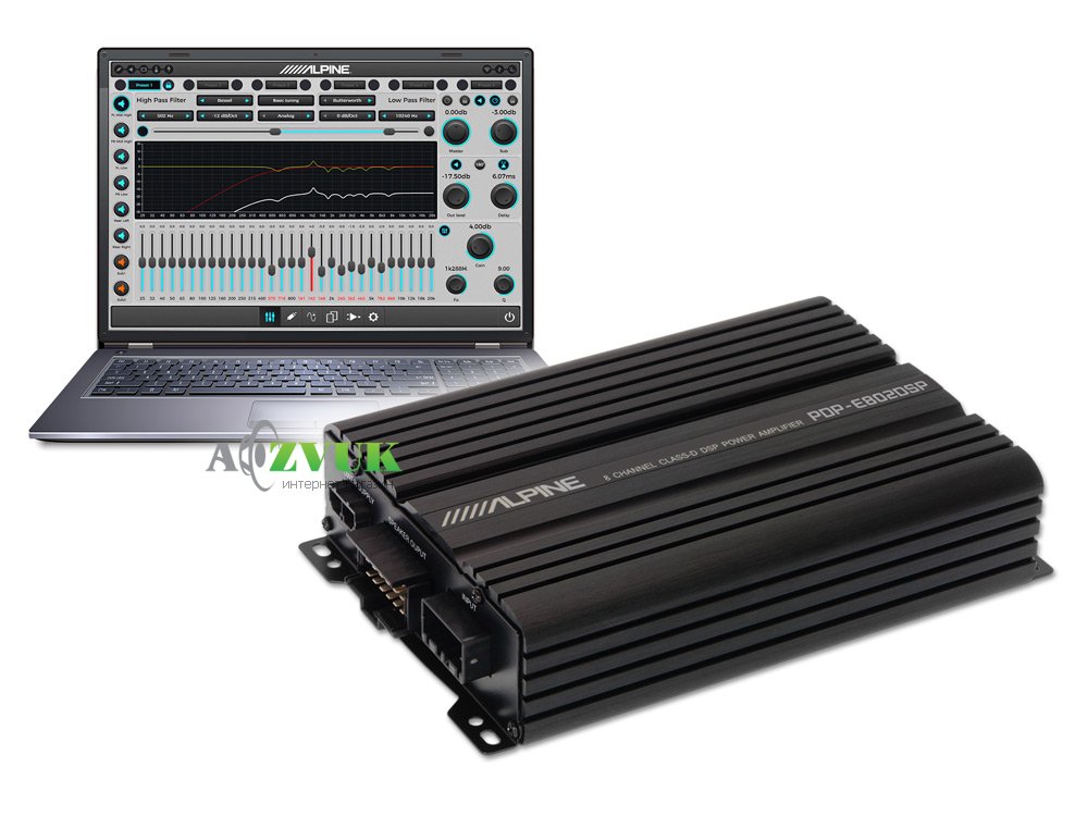  Процесор Alpine PDP-E802DSP