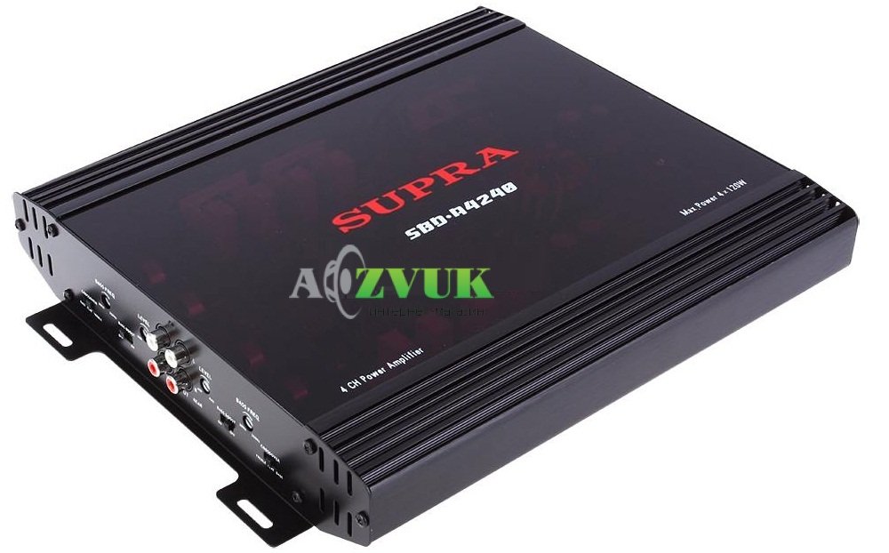 Автомобильный усилитель звука Supra SBD-A4240