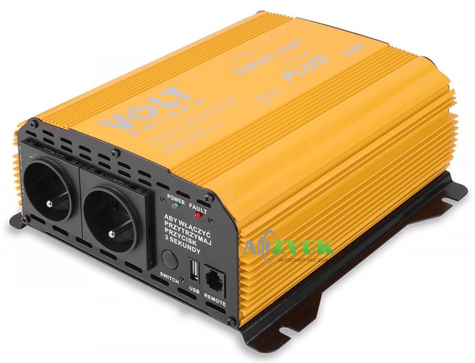 Преобразователь Volt Polska SINUS PLUS 1200 24/230V (600/1200W)